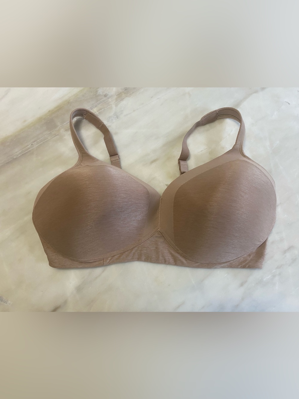 Olga Everyday Smooth T-Shirt Bra Nude wireless 42DD